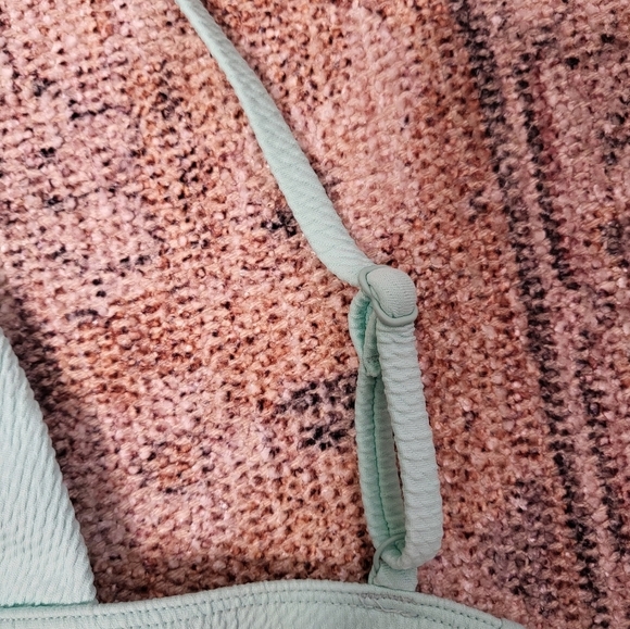 NWOT Red Carter Women’s Mint Green Textured Bikini - Picture 9 of 16